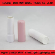 classic pink round lip balm container